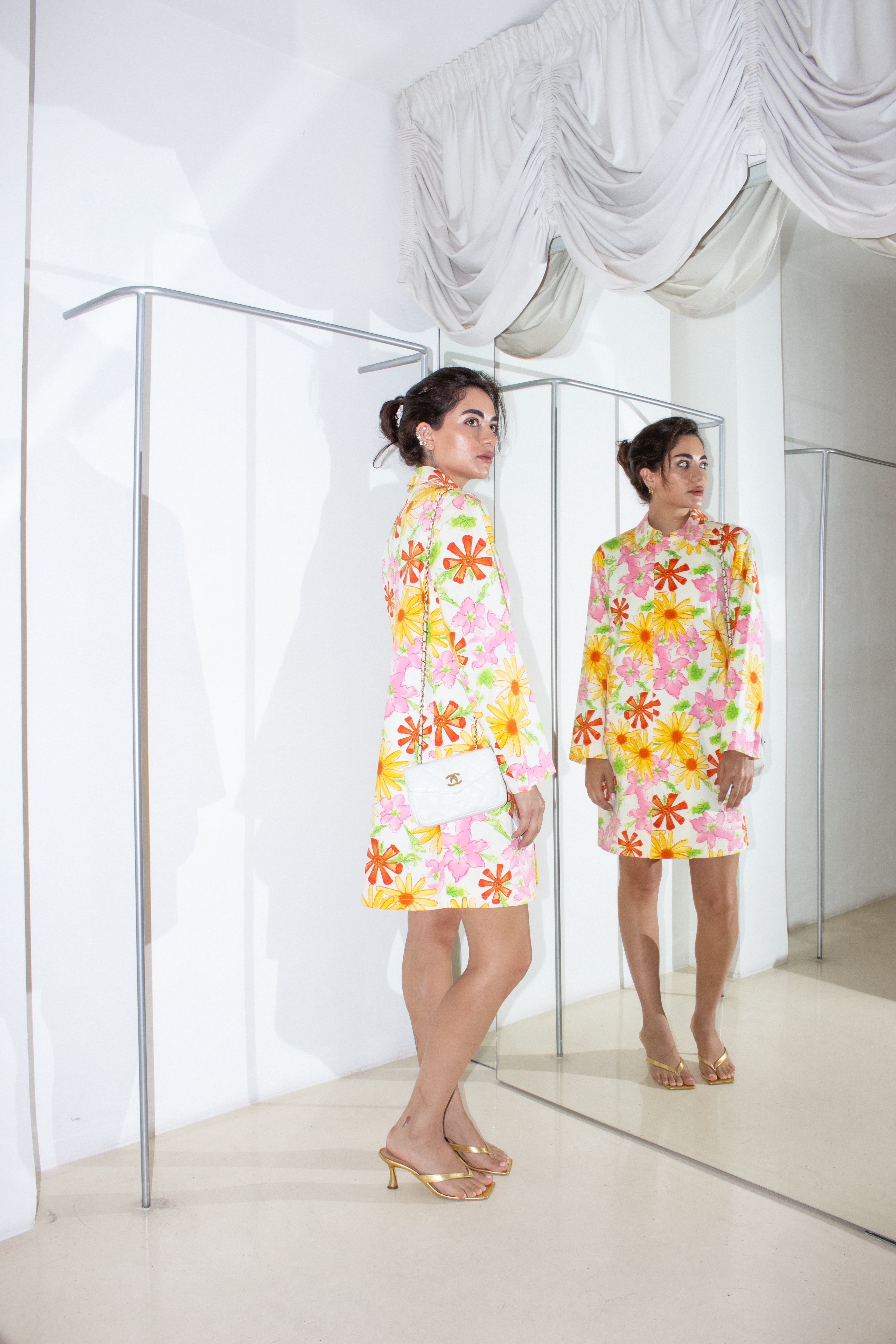 Vintage Floral Coat