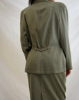 Vintage Thierry Mugler Couture Skirt Set