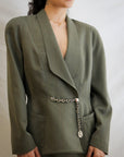 Vintage Thierry Mugler Couture Skirt Set