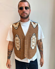 Vintage Suede Vest
