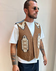 Vintage Suede Vest