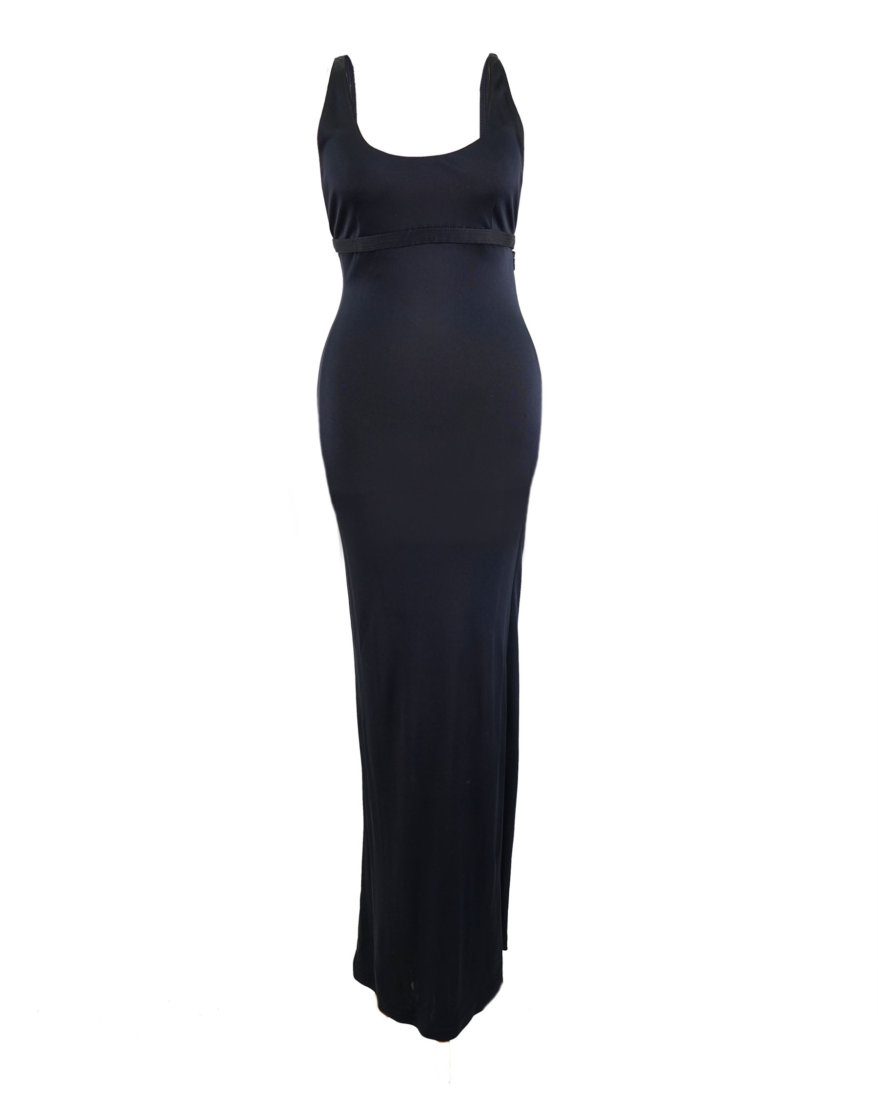 Versace Slip Dress in Black