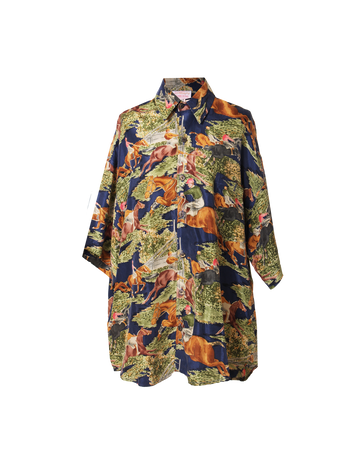 Vintage Patterned Shirt