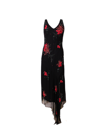 Vintage Floral Slip Dress
