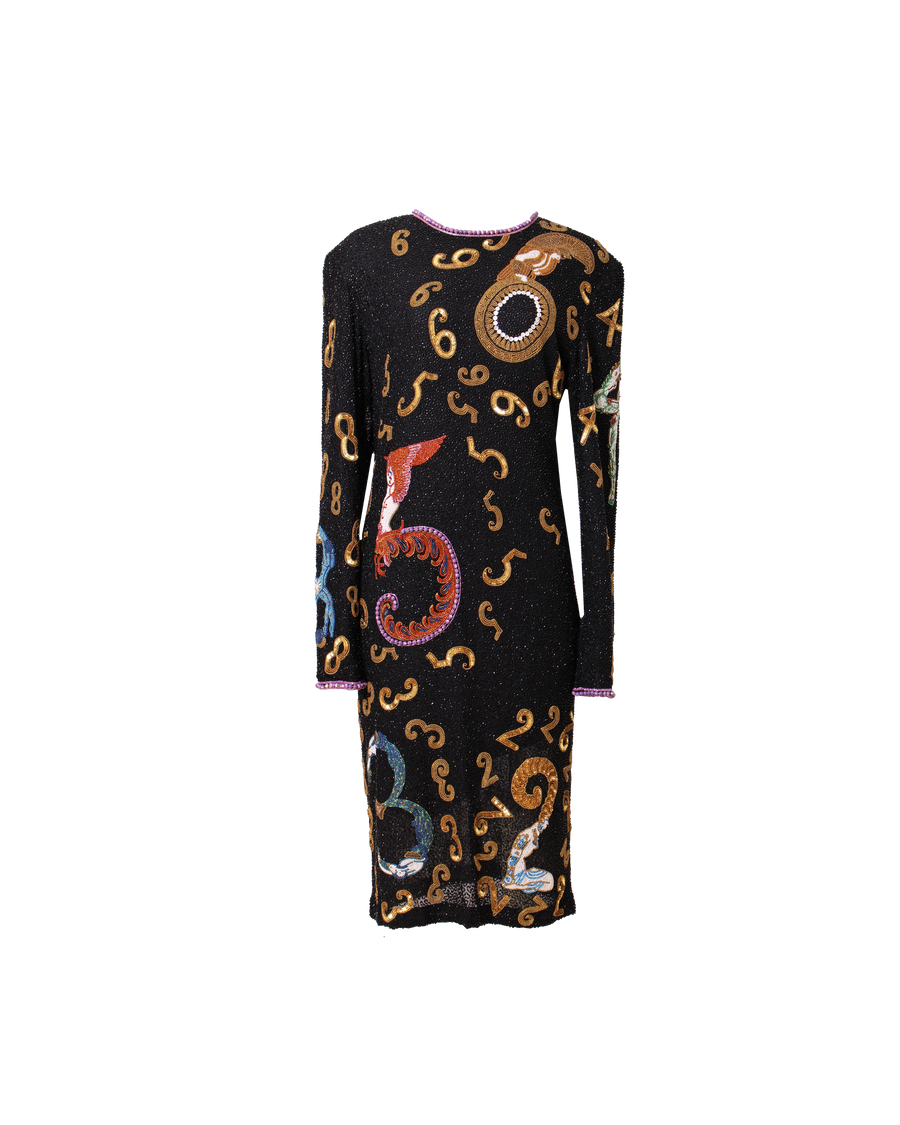 Vintage Beaded Dress
