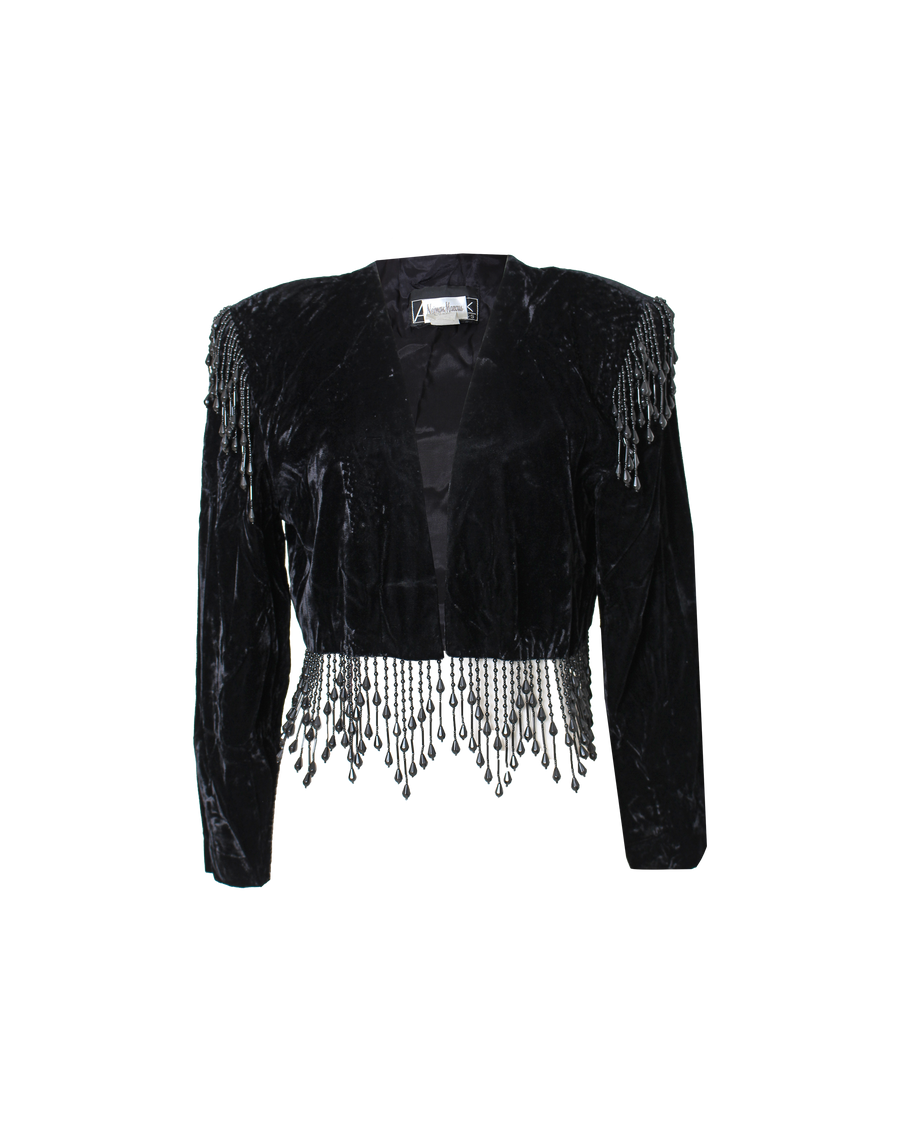 Vintage Velvet Bolero