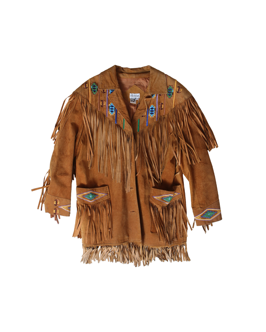 Vintage Etosha Fringed Jacket