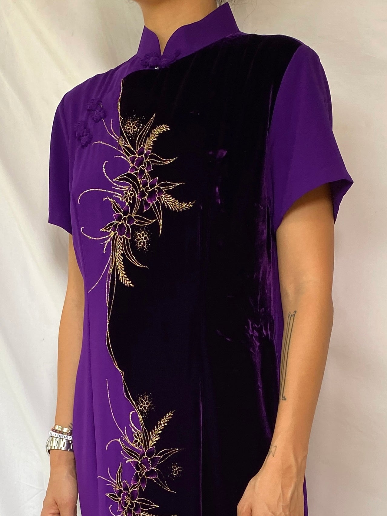 Vintage Cheongsam Dress