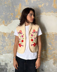 Vintage Floral Vest