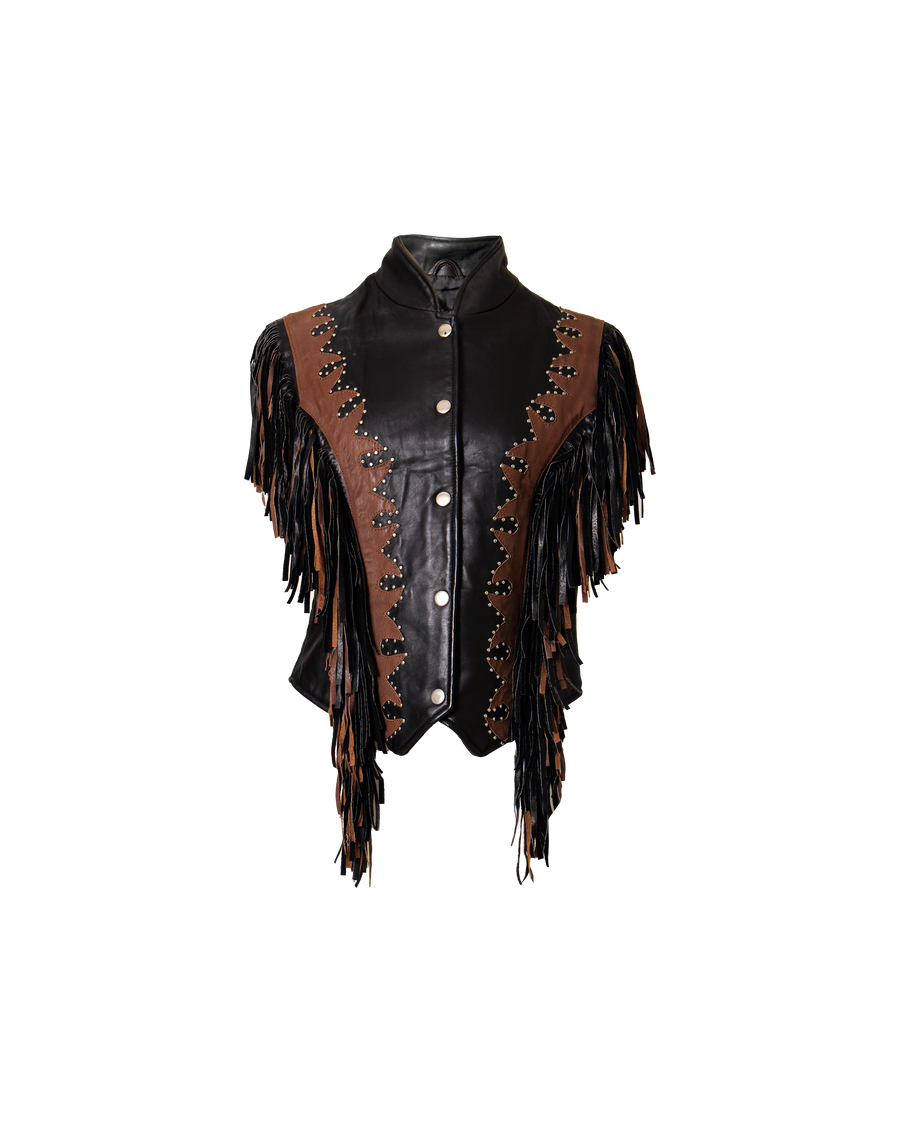 Vintage Leather Vest