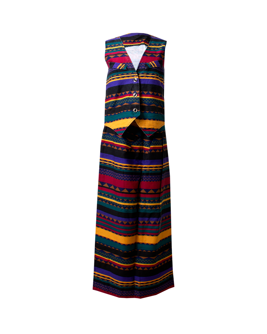 Vintage Native Skirt Set