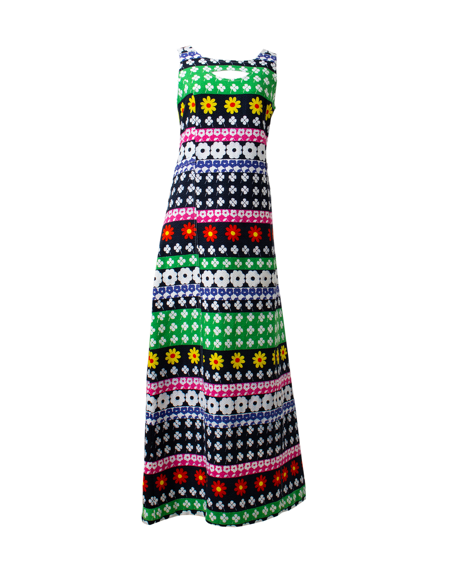Vintage Colorful Dress