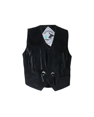 Vintage Suede Vest