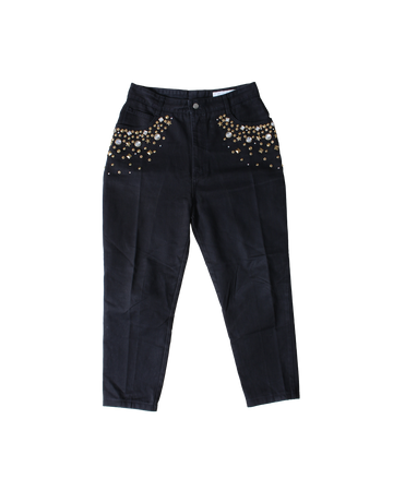 Vintage Cache Pants Black