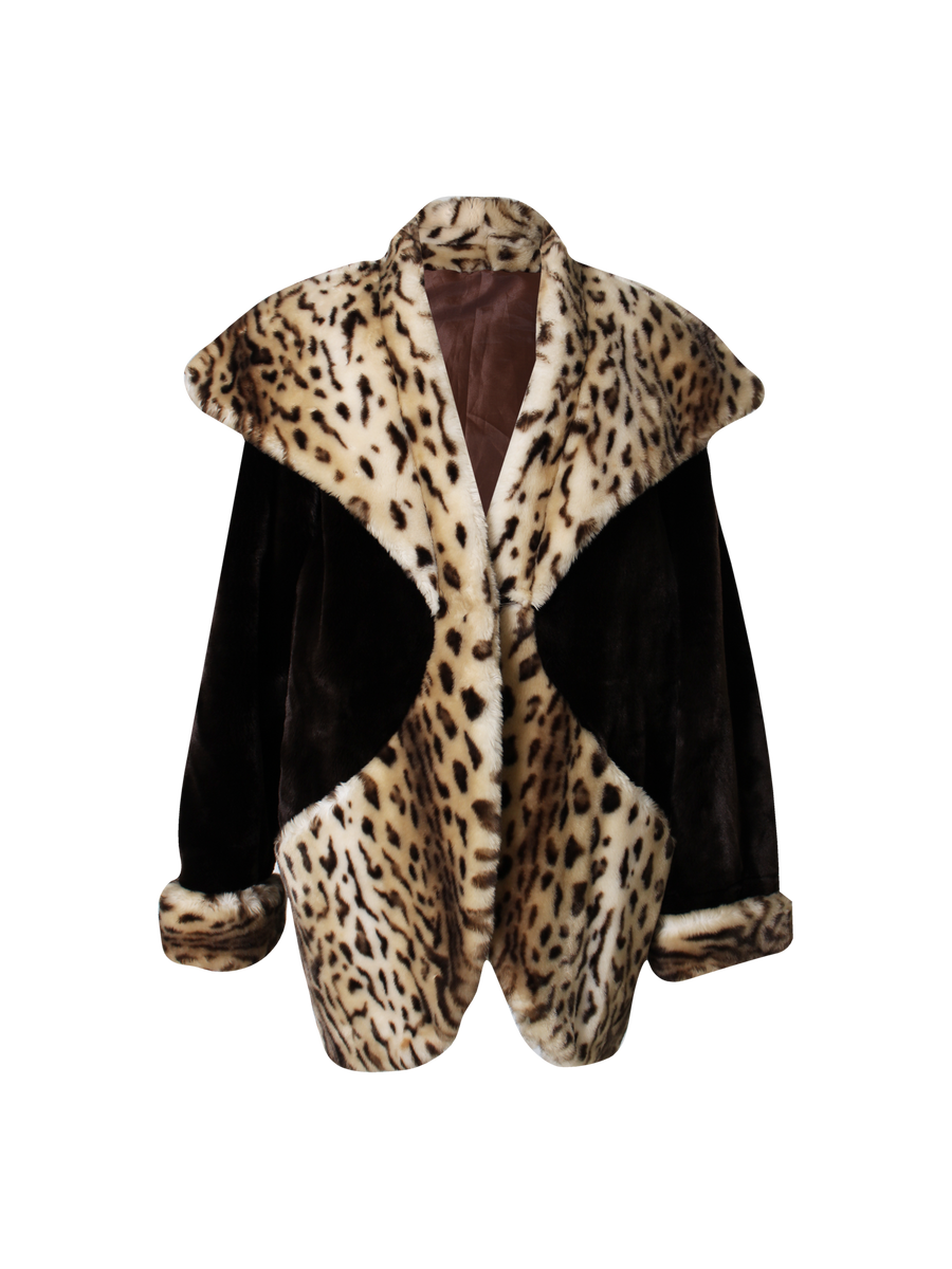 Vintage Faux-Fur Coat