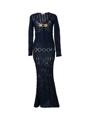 Vintage Emilio Pucci Runway Crochet Dress