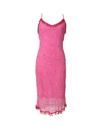 Vintage Betsey Johnson Beaded Dress