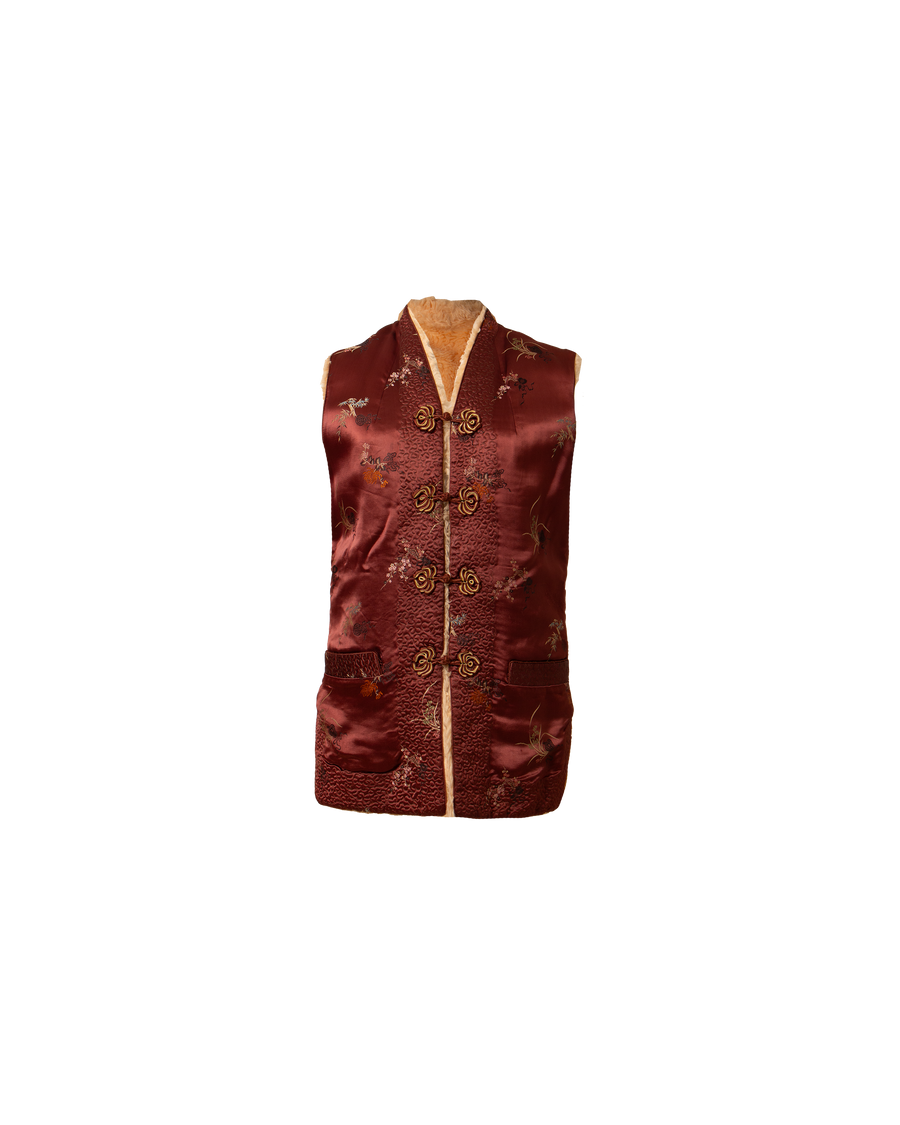 Vintage Cheongsam Vest