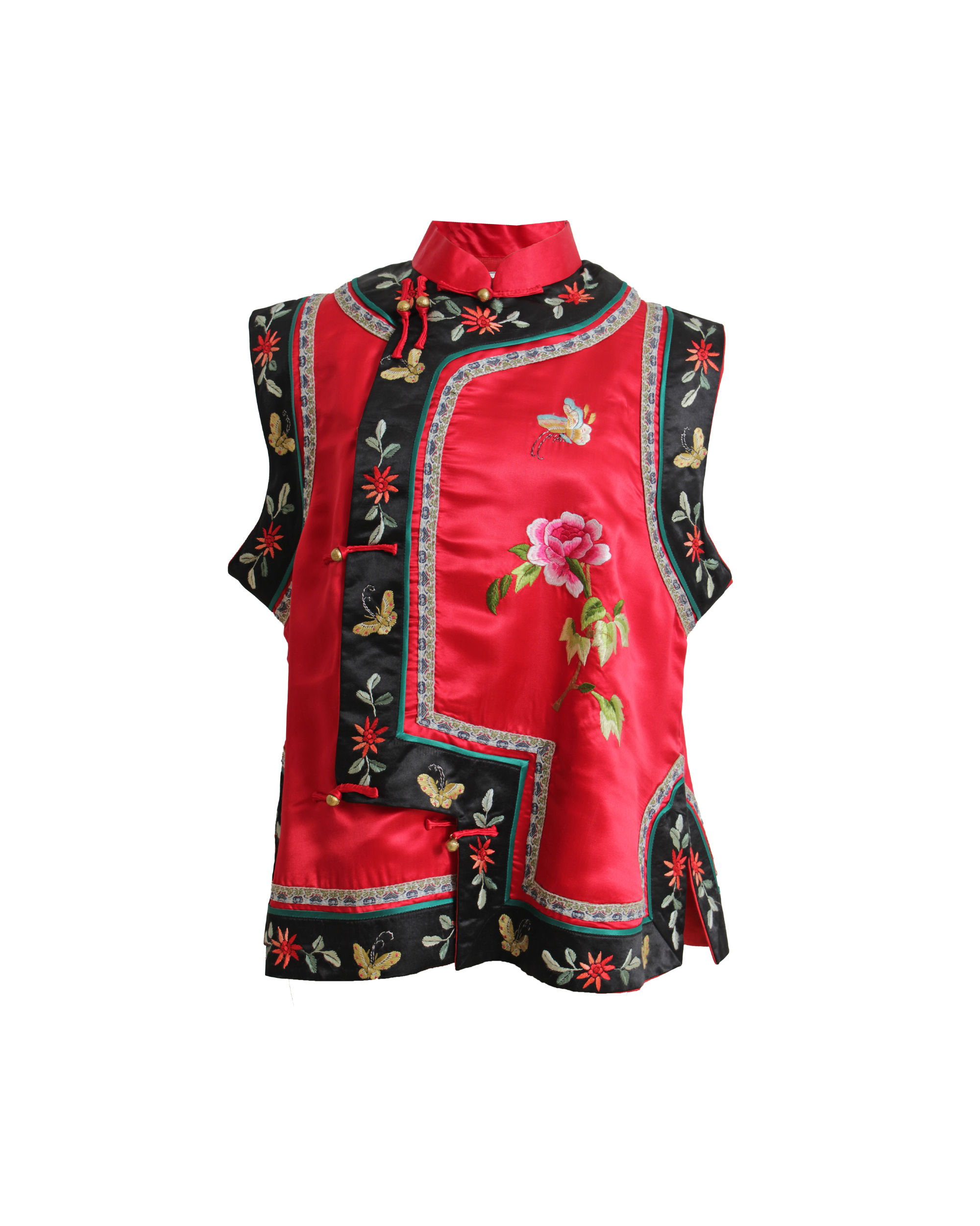 Vintage Mandarin Vest
