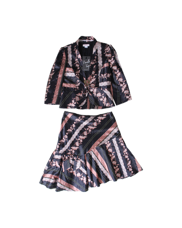 Vintage Christian Lacroix Skirt Set