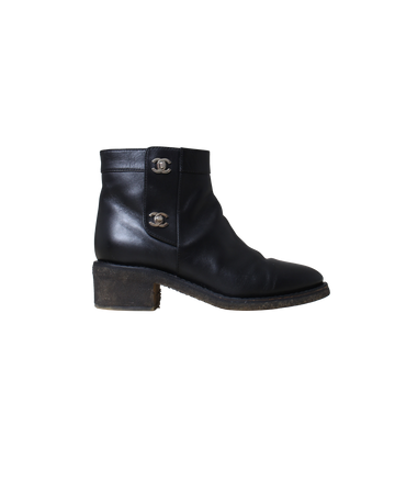 Chanel  Ankle Boots