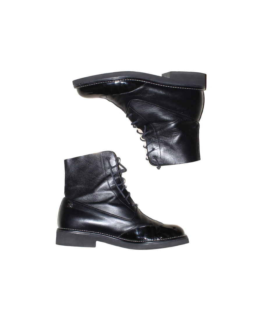 Vintage Chanel Ankle Boots