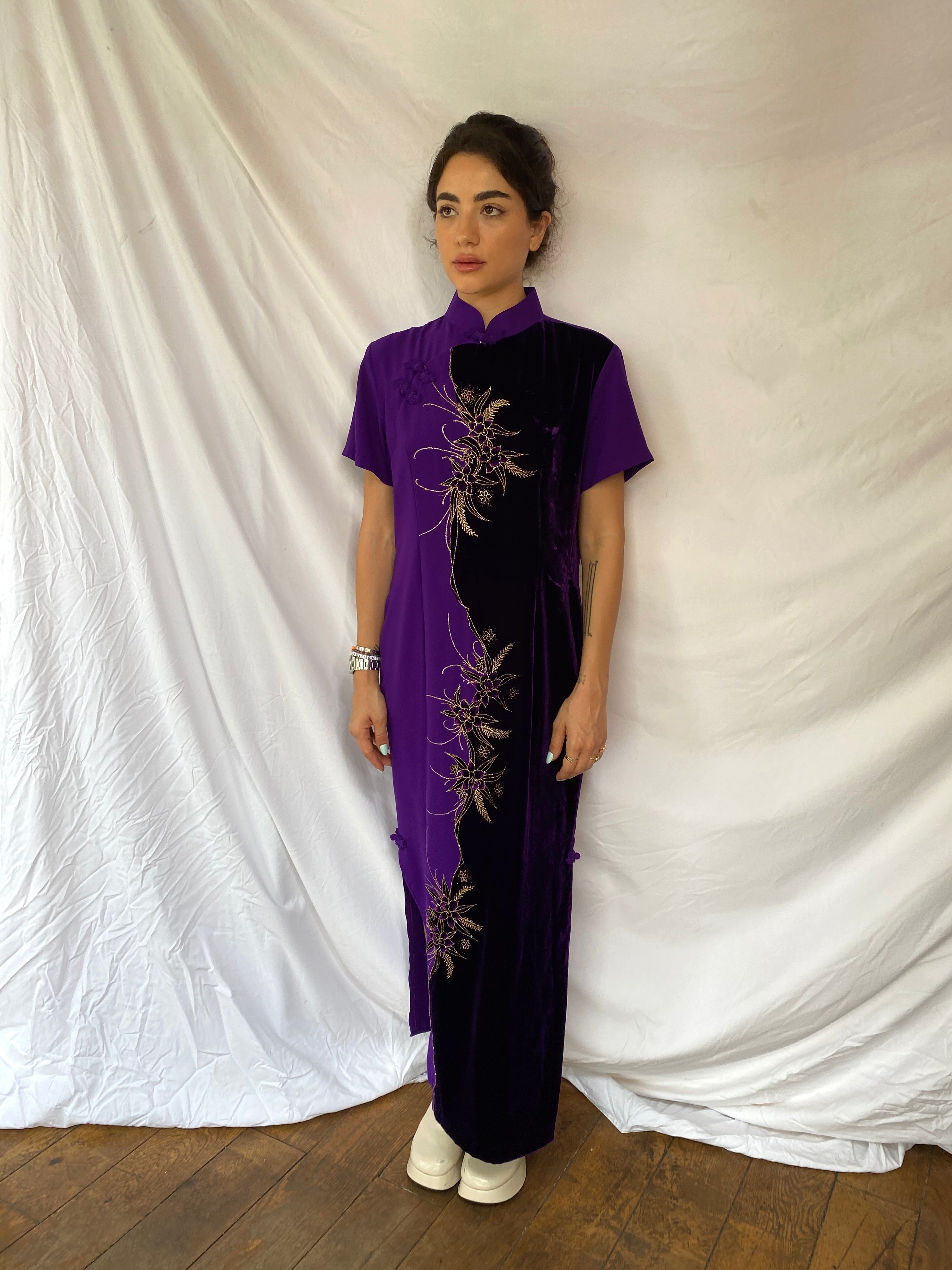 Vintage Cheongsam Dress