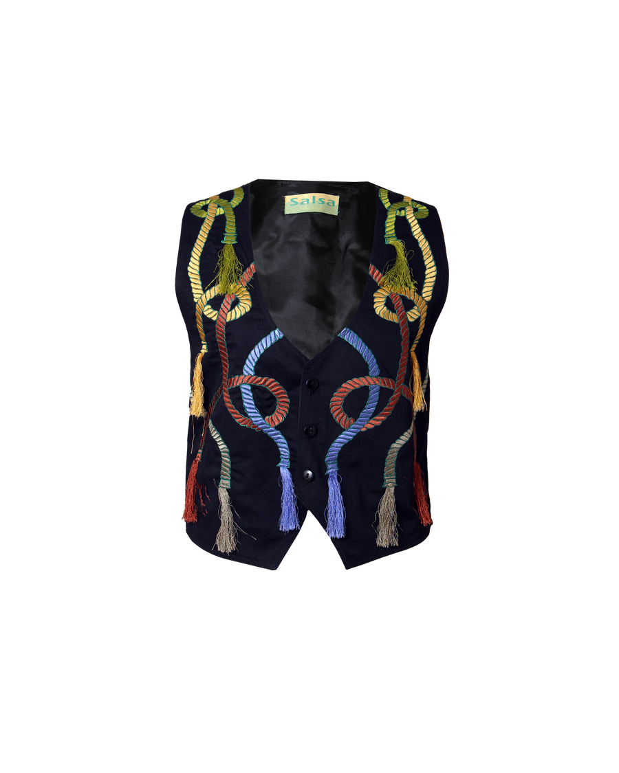 Vintage Embroidered Vest