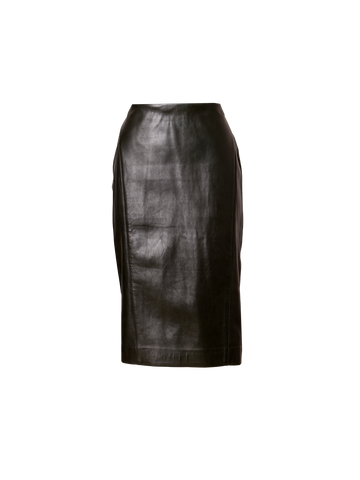 Vintage Leather Skirt