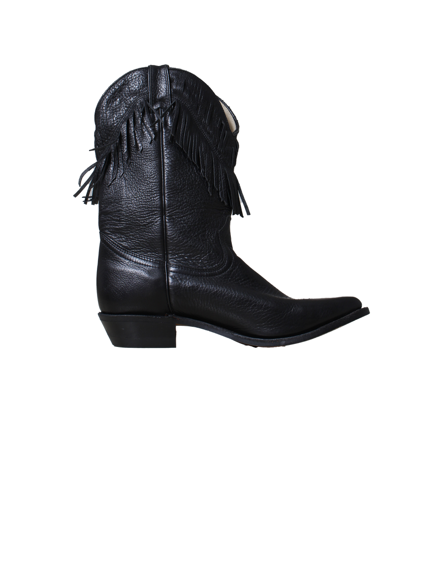 Vintage Silver Rebel Boots