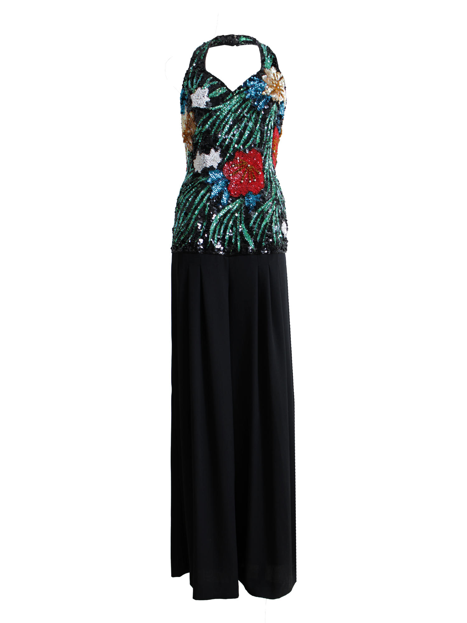 Vintage Sequined Jumpsuit