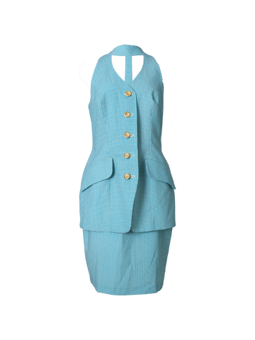 Vintage Vichy Skirt Set