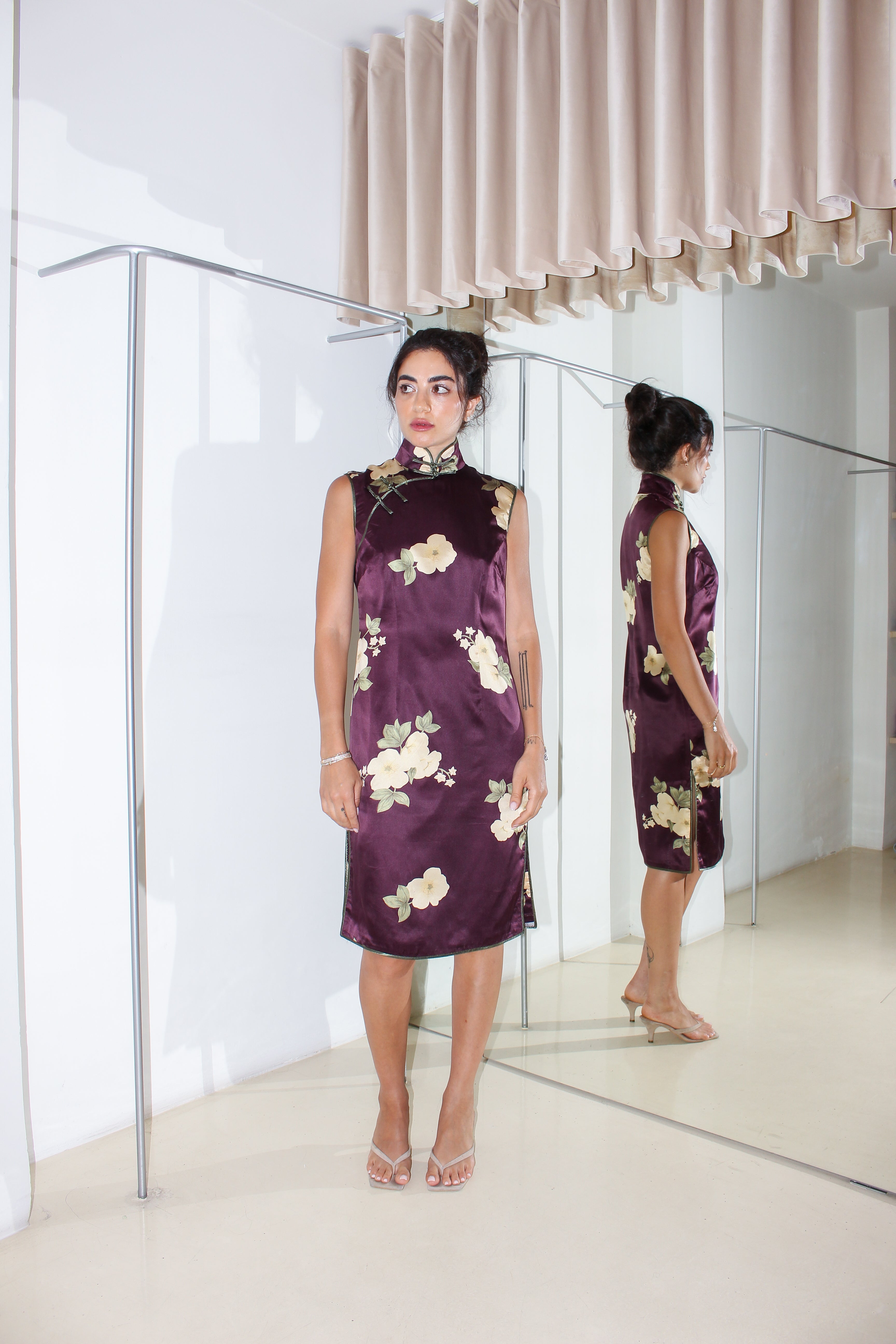Vintage Mandarin Dress