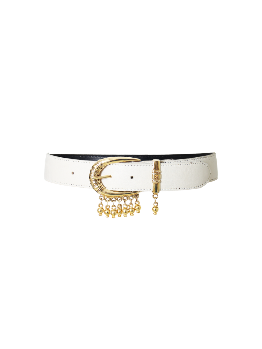 Vintage Beige Belt