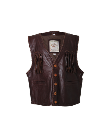 Vintage Leather Vest
