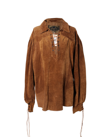 Vintage Suede Top