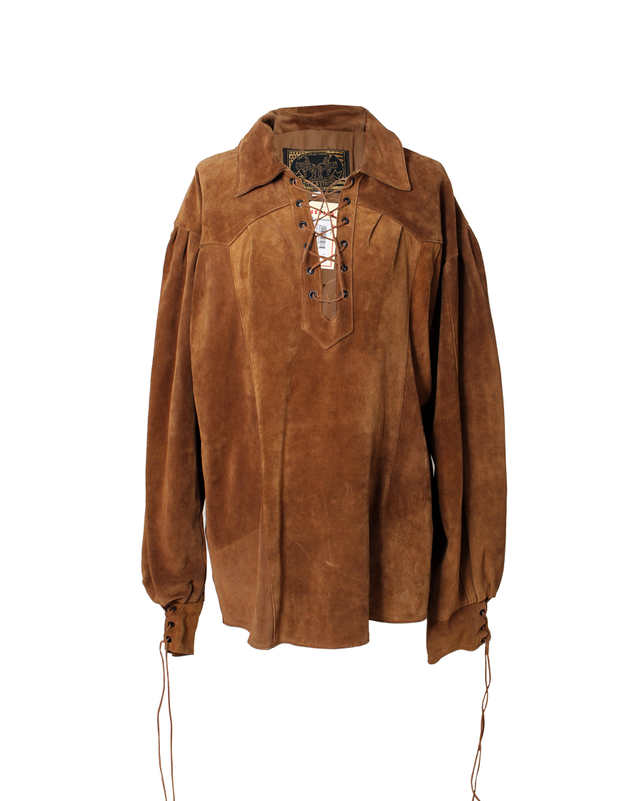 Vintage Suede Top