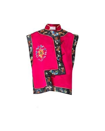 Vintage Mandarin Top