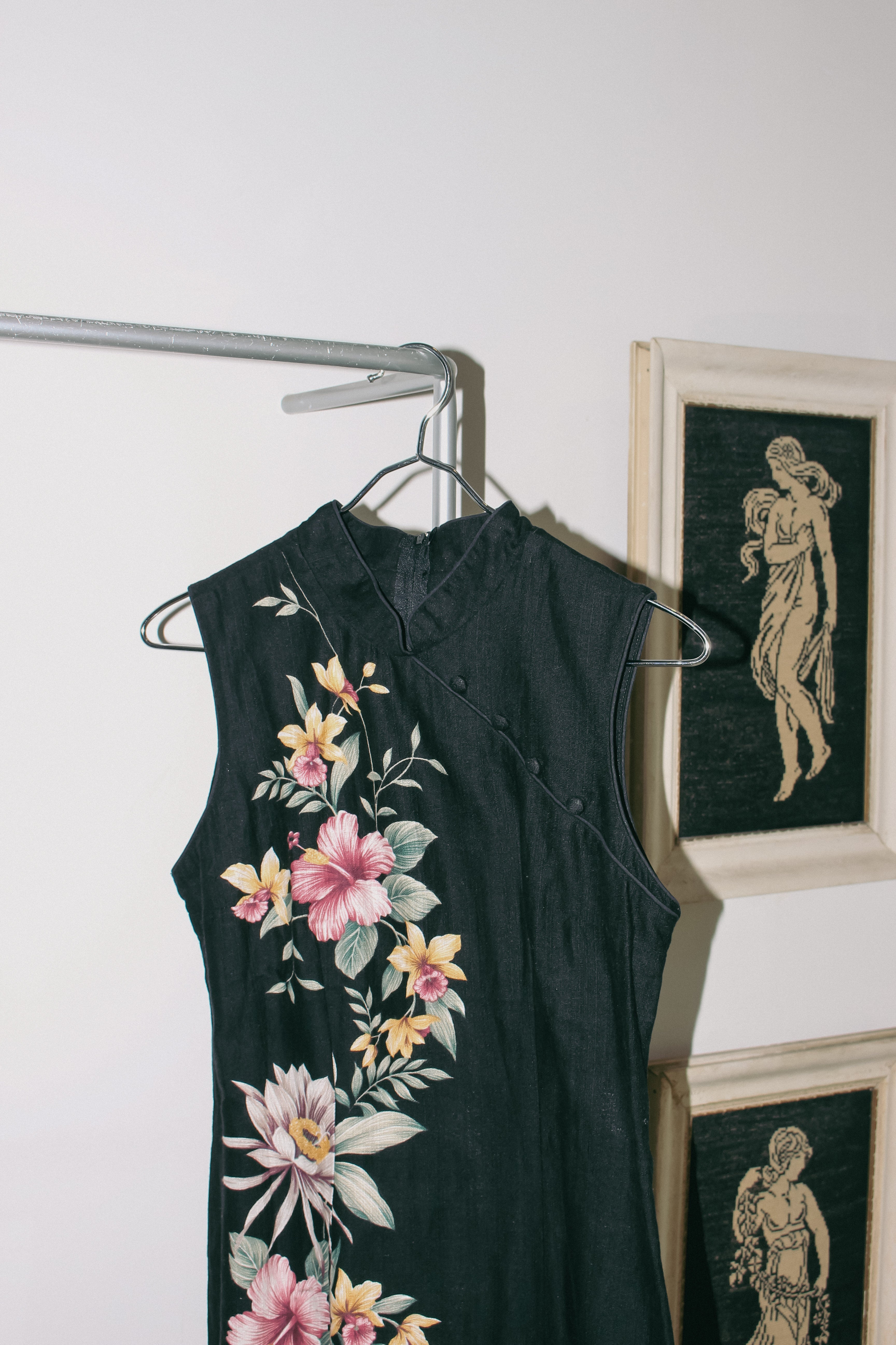 Vintage Mandarin Dress