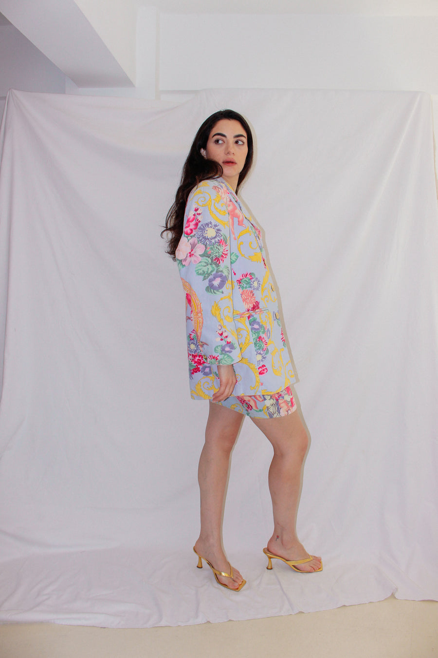 Vintage Christian Llinares Skirt Set
