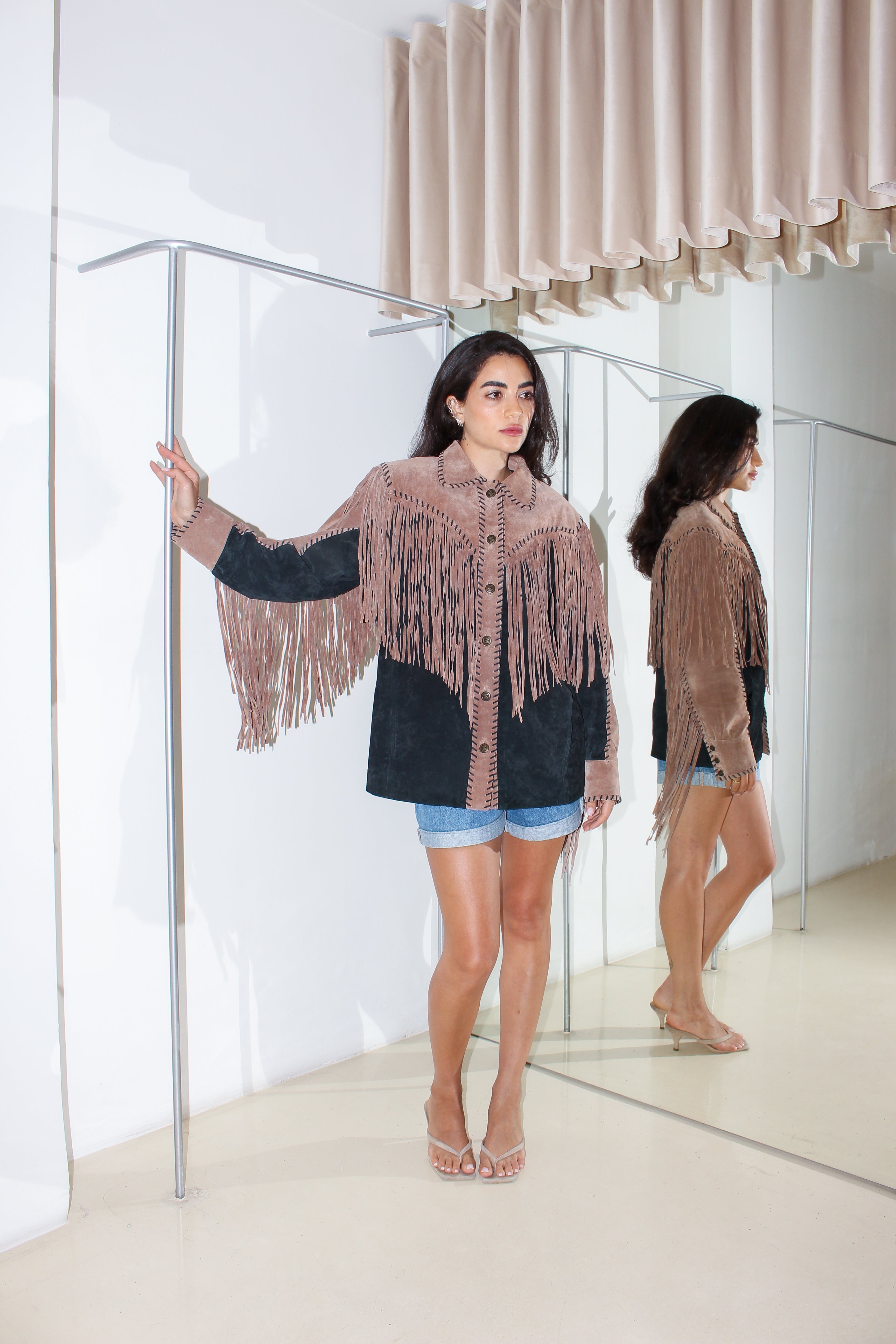 Vintage Fringed Jacket