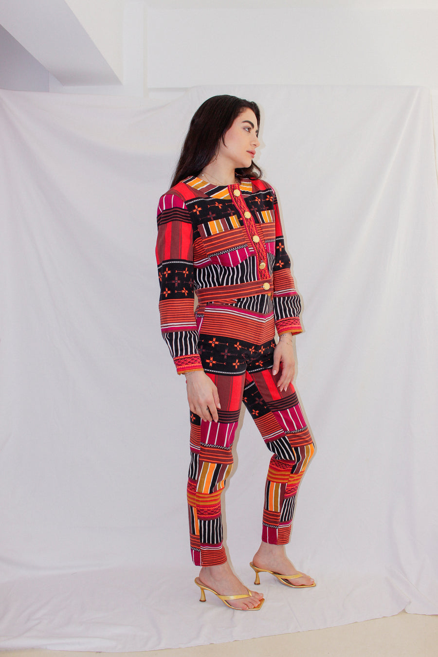 Vintage Christian Llinares Pants Set