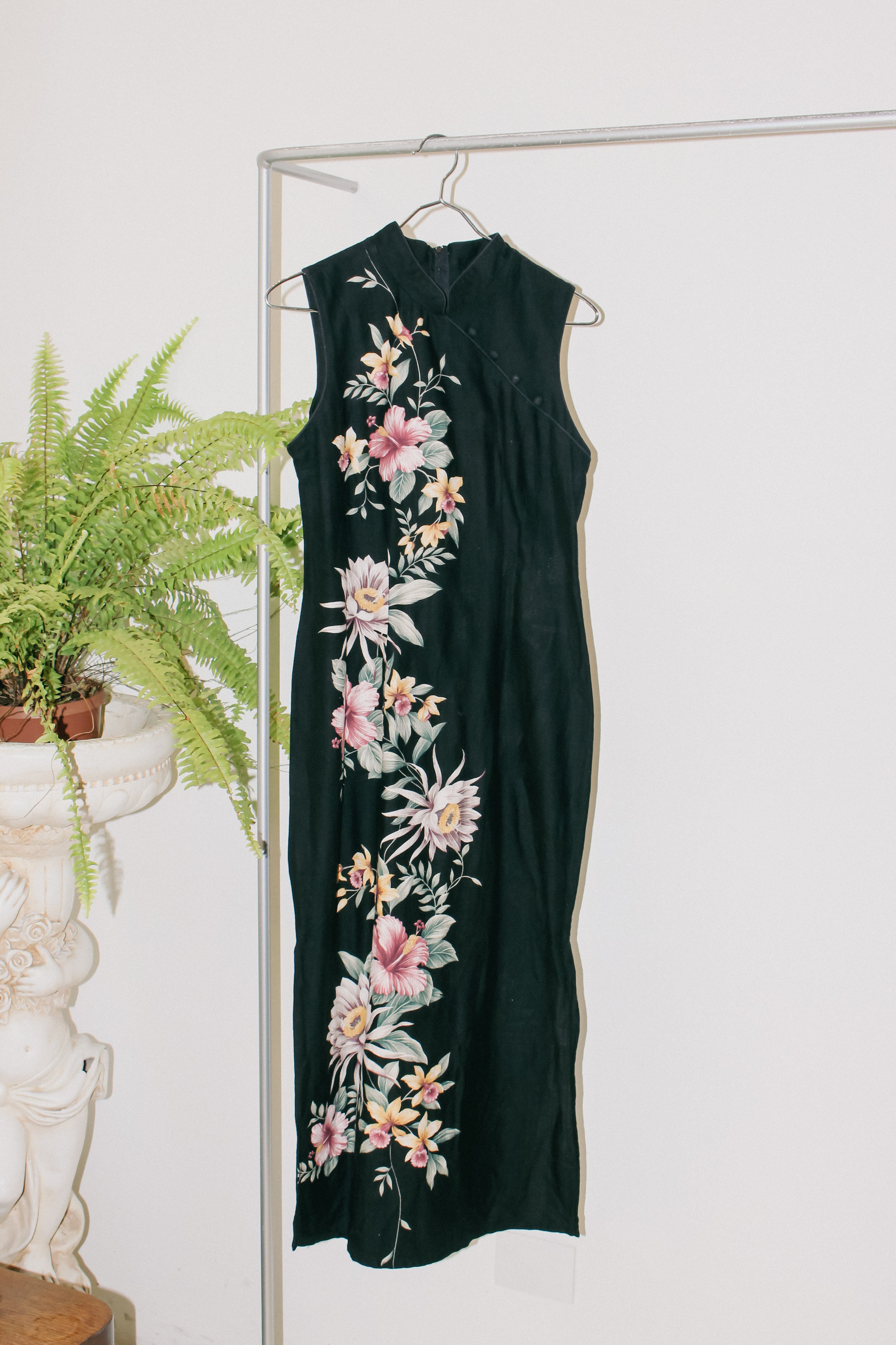 Vintage Mandarin Dress