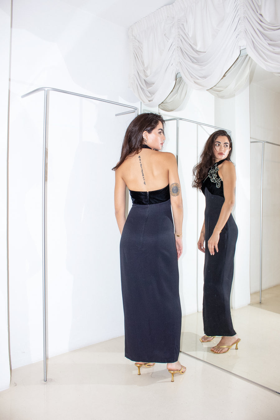 Vintage Zum Zum Black Dress