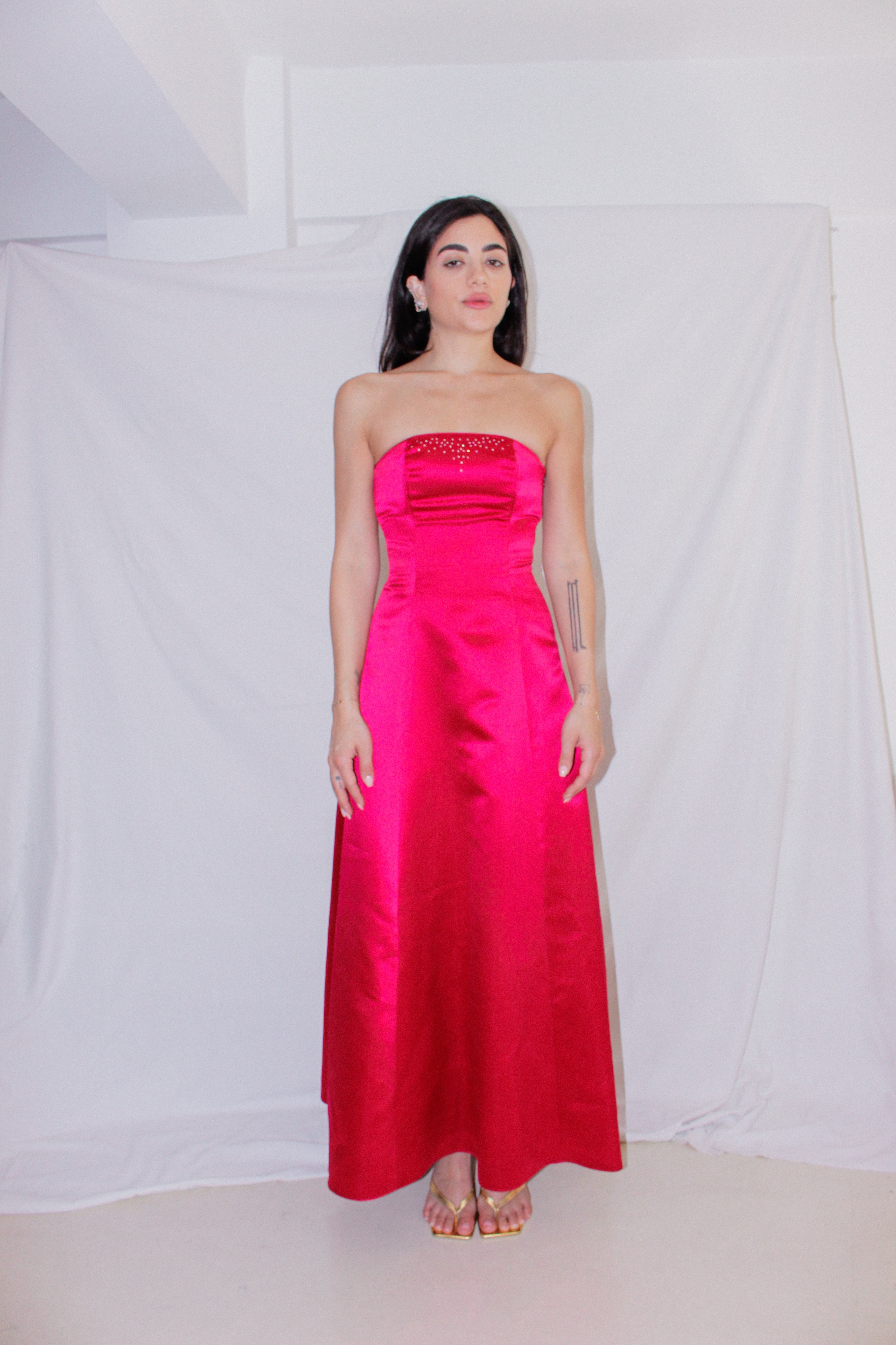 Vintage Bustier Gown