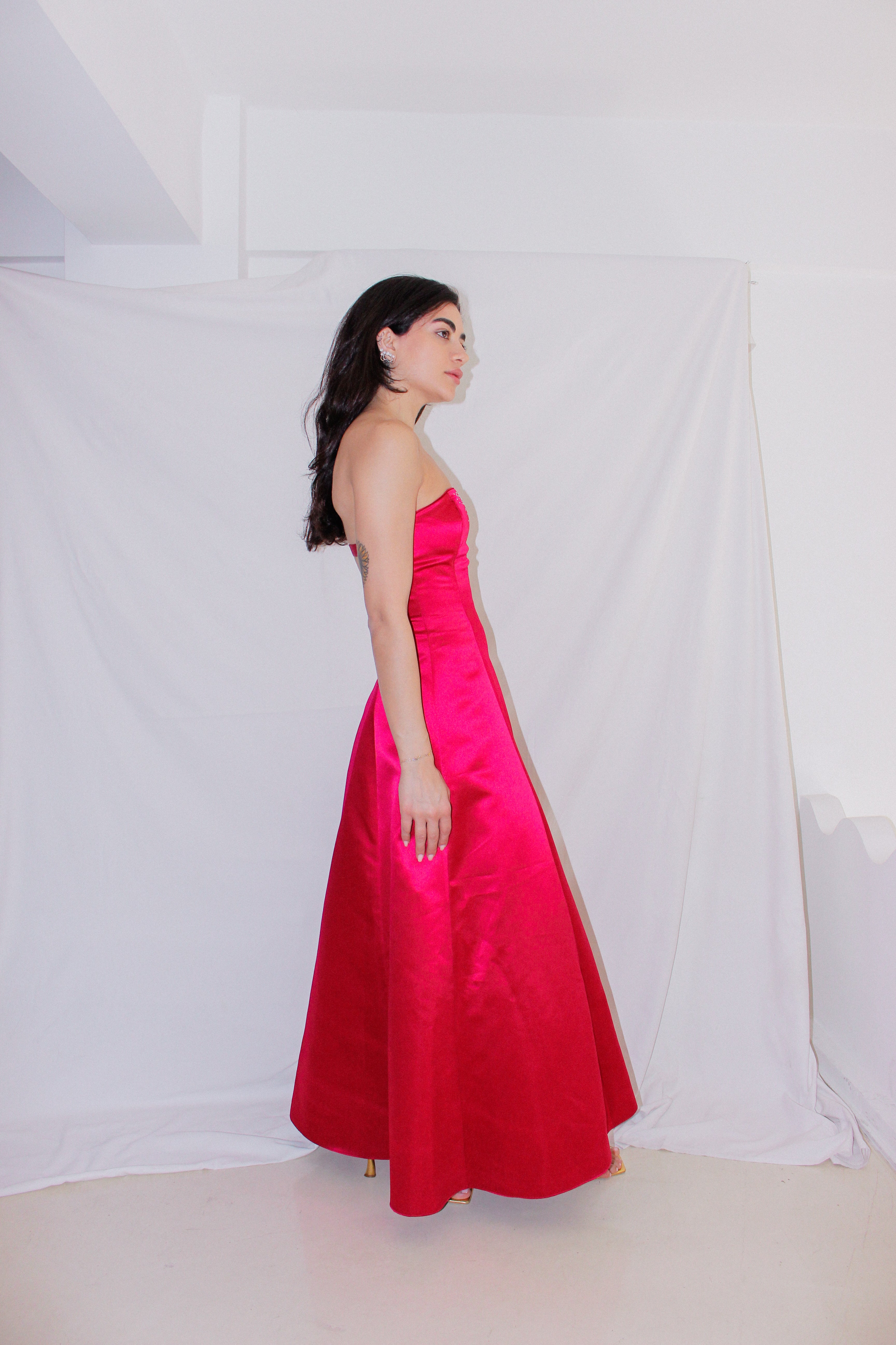 Vintage Bustier Gown