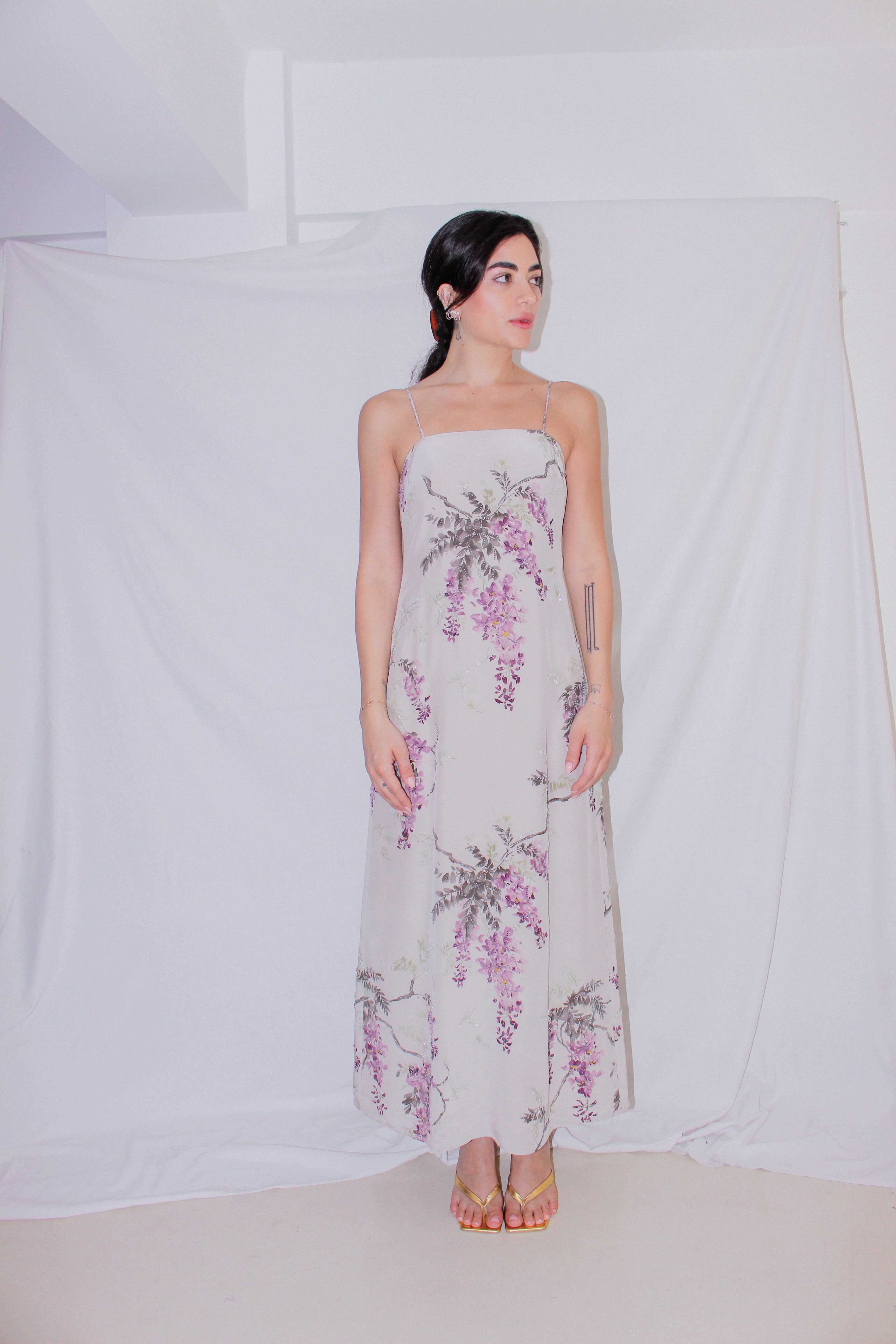 Vintage Floral Dress