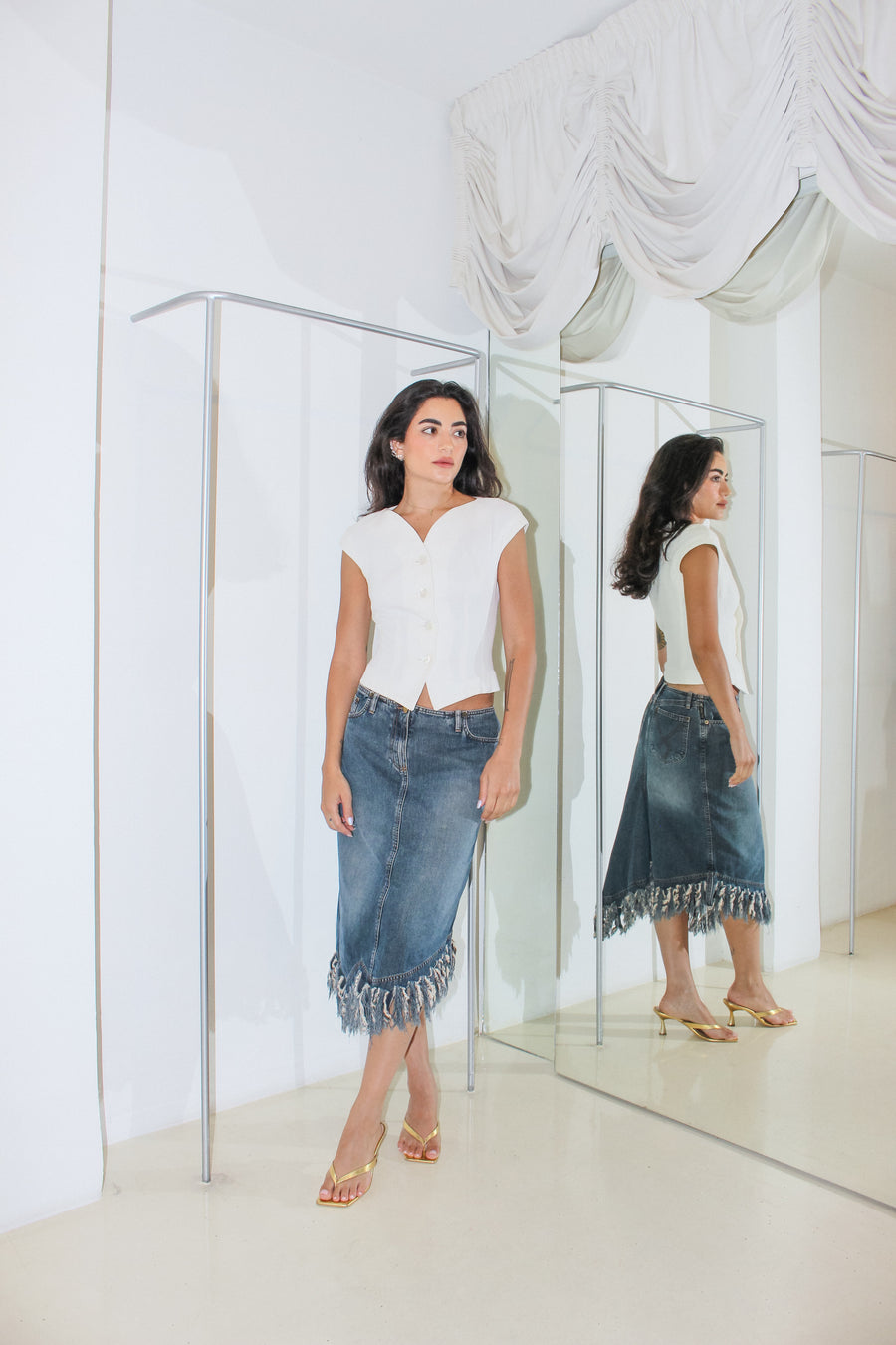 Vintage Plein Sud Skirt