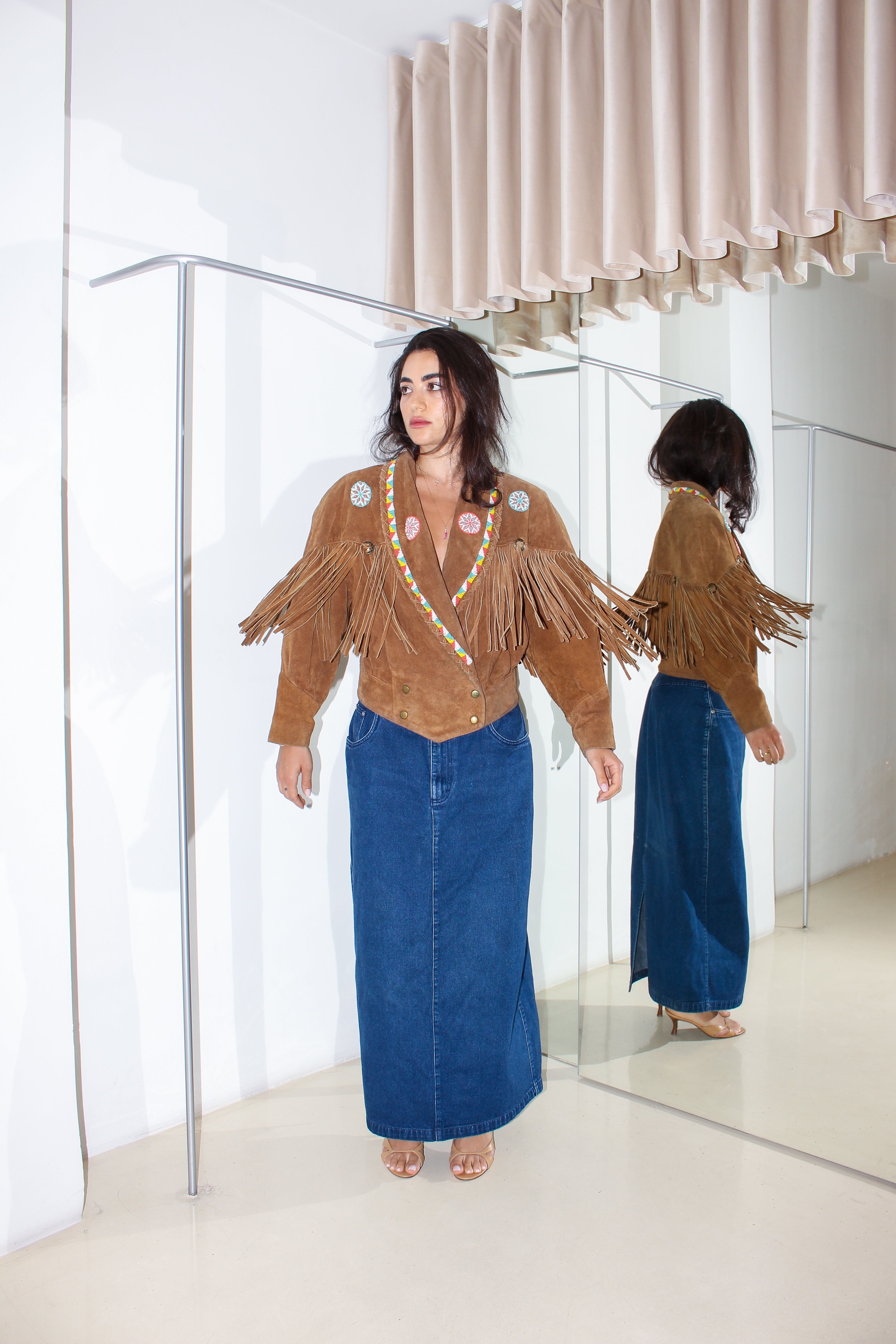 Vintage Fringed Jacket