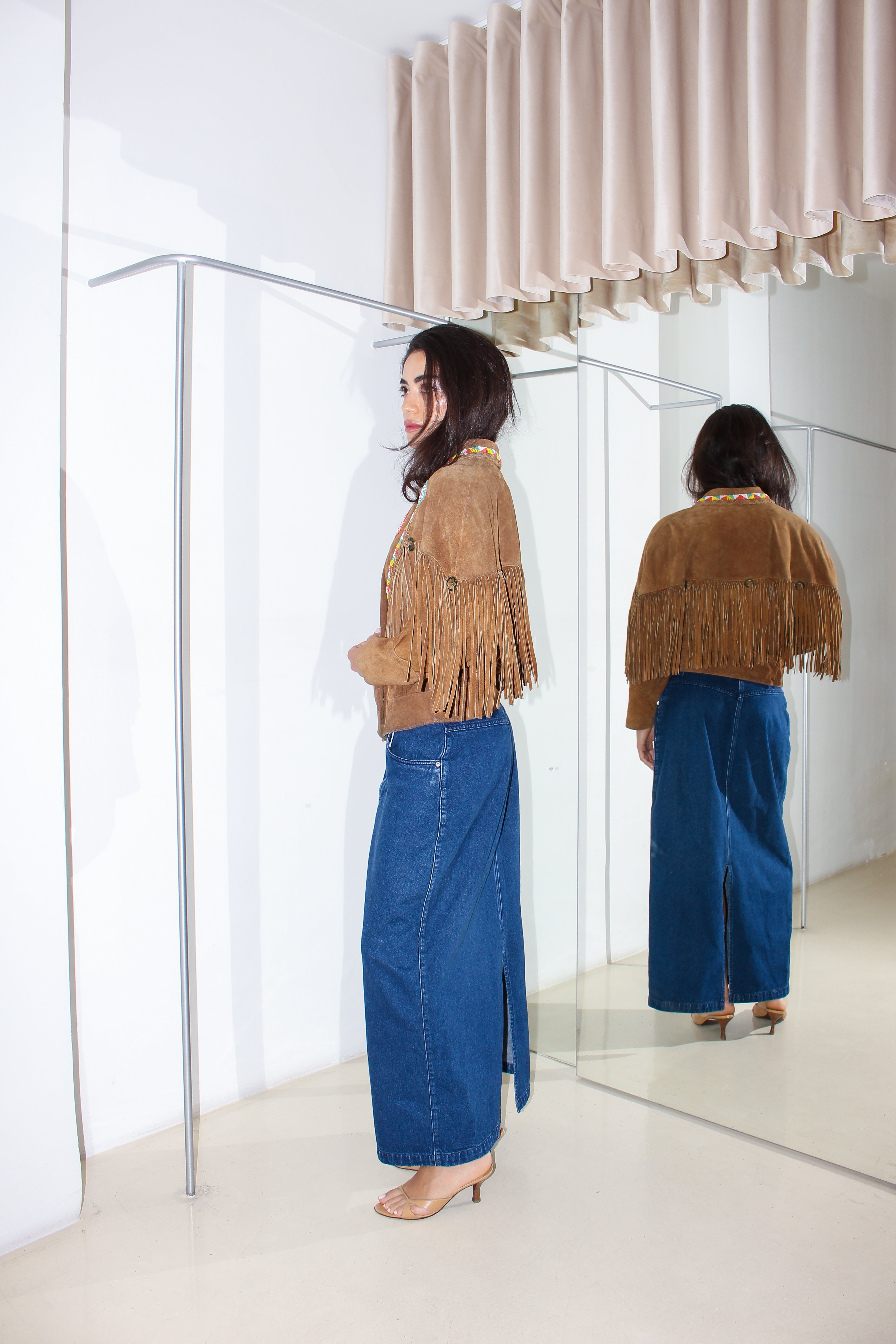 Vintage Fringed Jacket